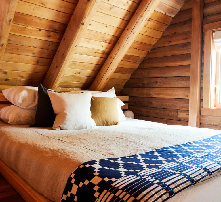 Bedroom in cabin