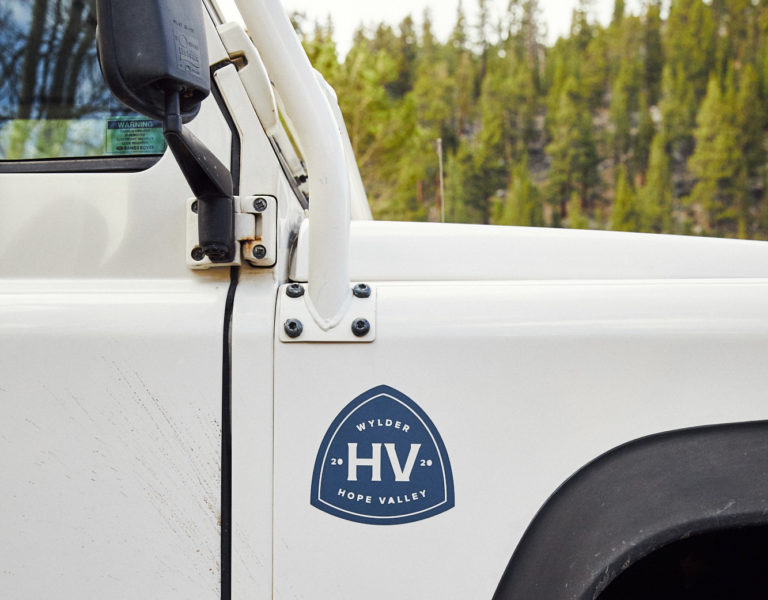 Hope Valley logo on bus