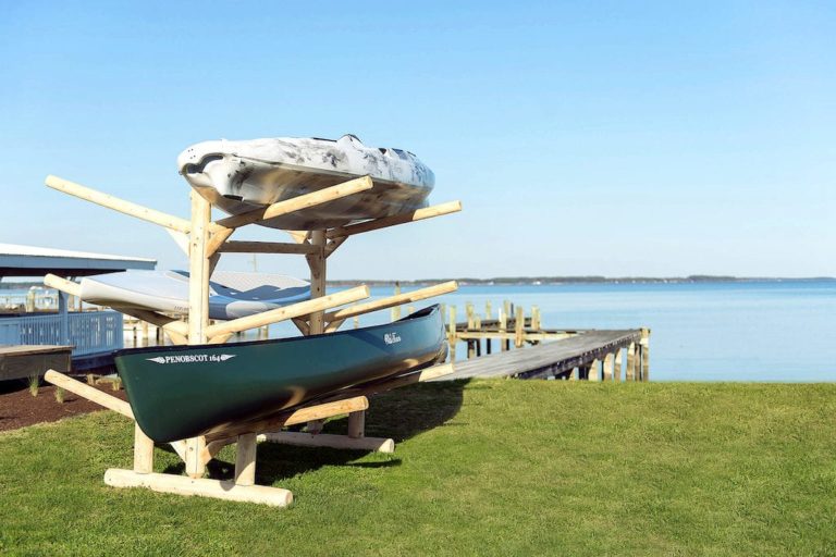 Kayak and Canoe on Chesapeake Bay