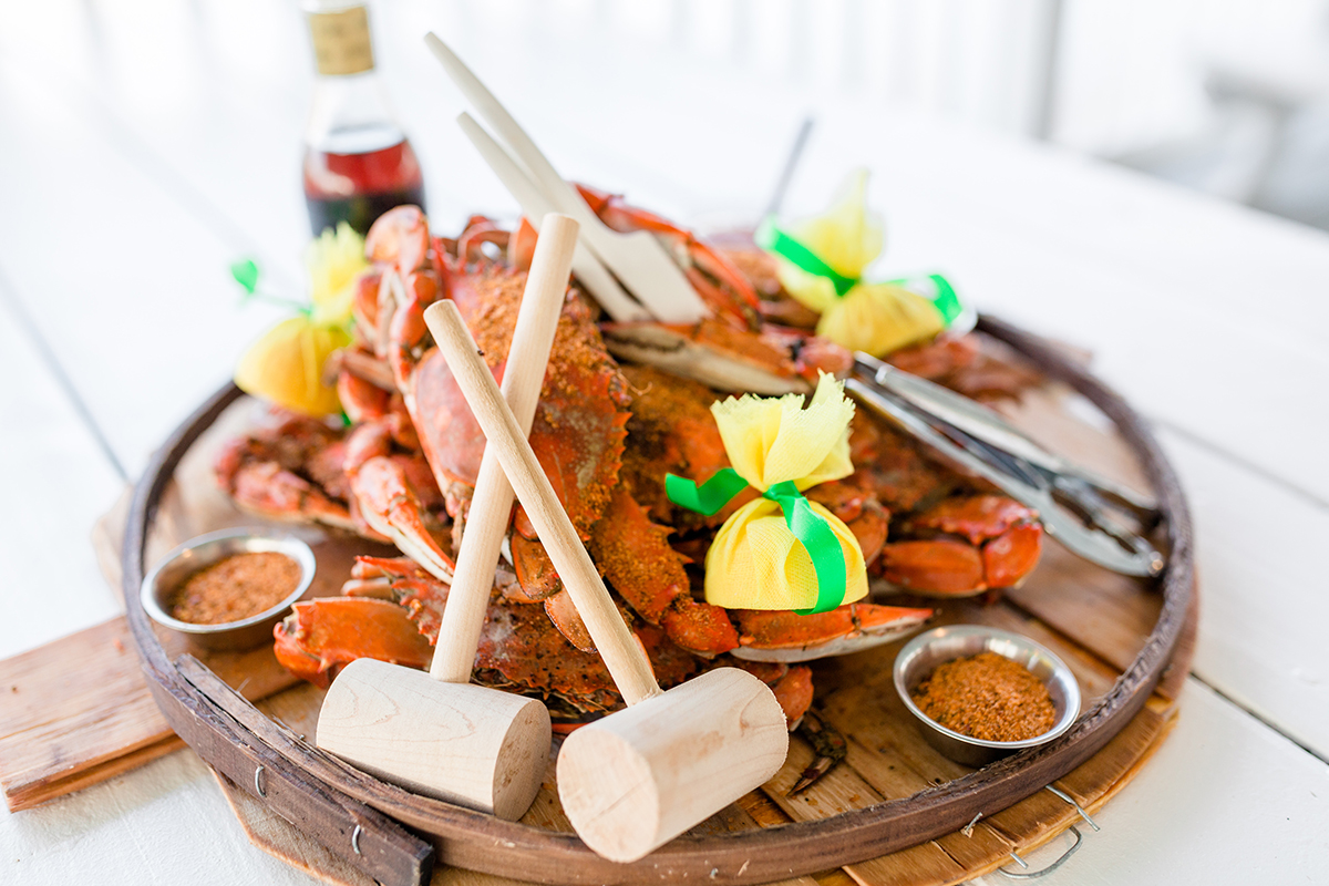 Tickler's Crab Shack + Bar Mumbo Wylder Tilghman Island