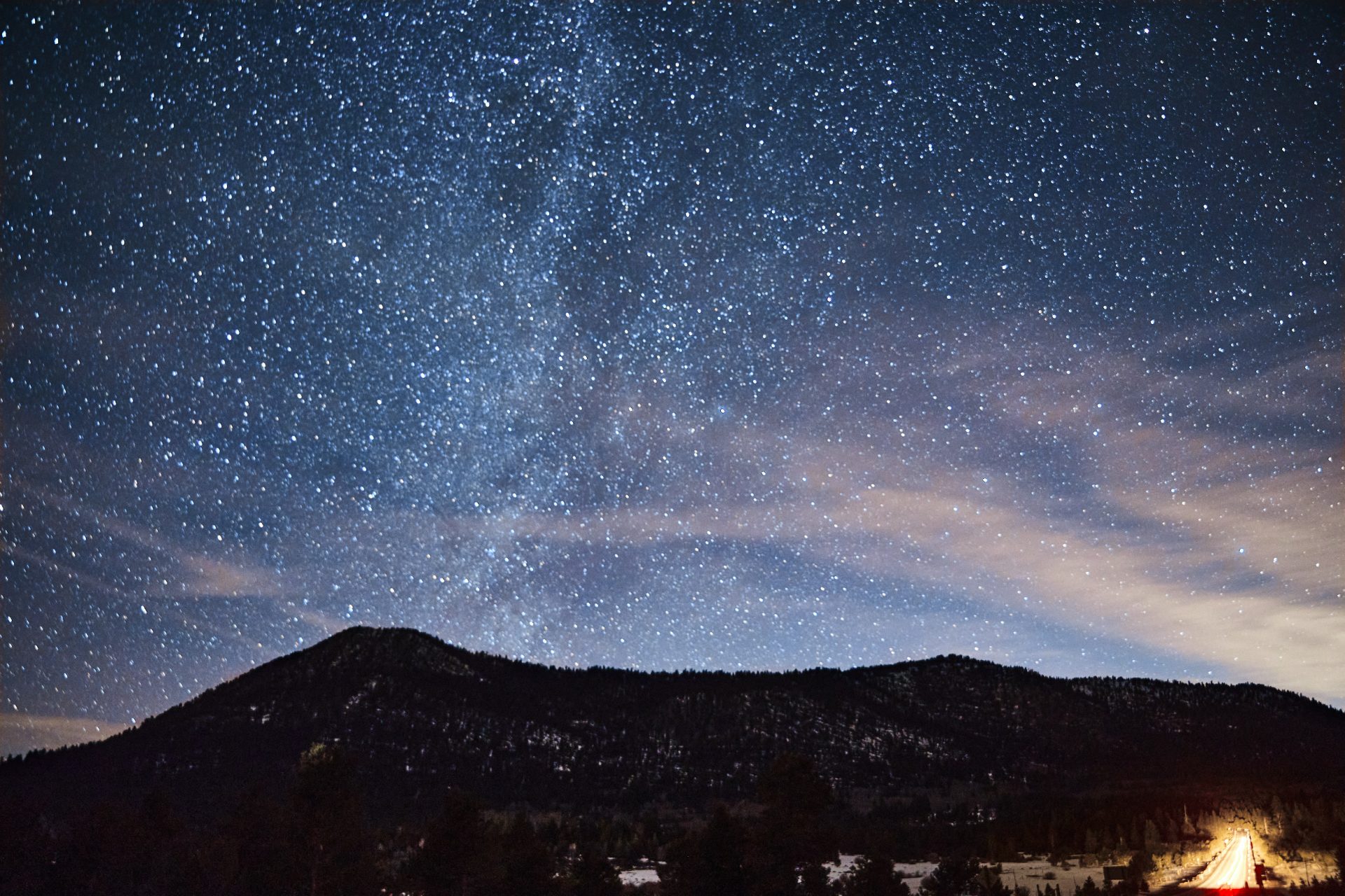 Stargazing In Hope Valley California
