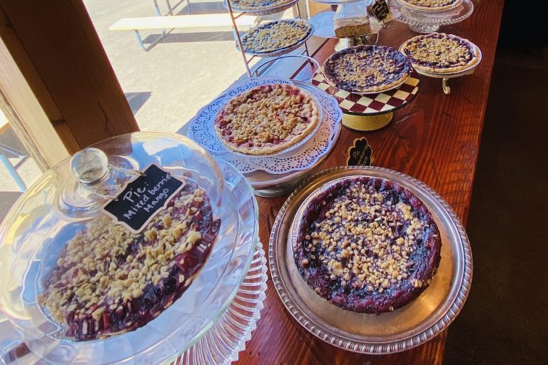 General Store Baked Goods such as Mixed berry pie