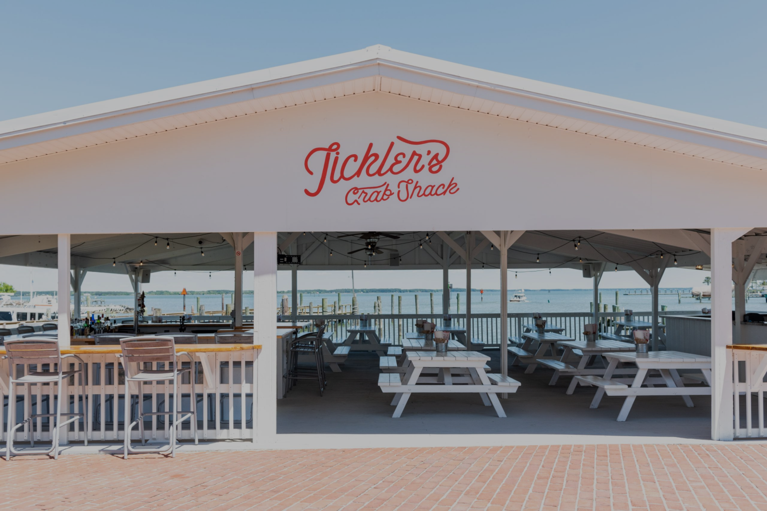 Tickler's Crab Shack + Bar Mumbo Wylder Tilghman Island