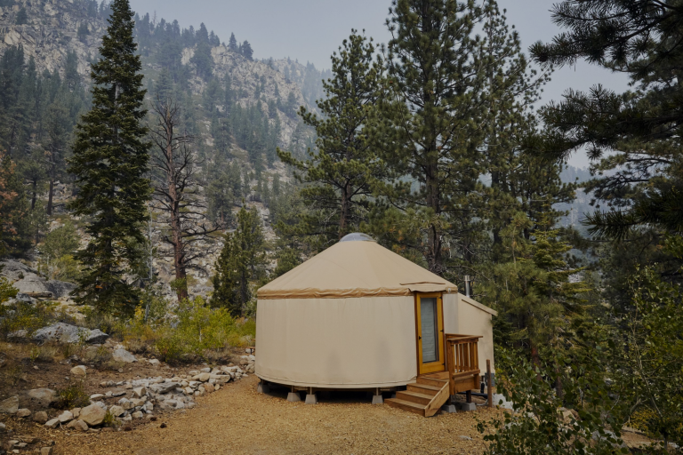 Yurt in Hope Valley