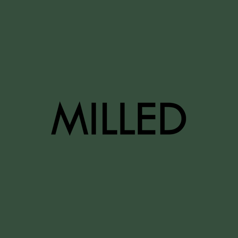 Milled logo