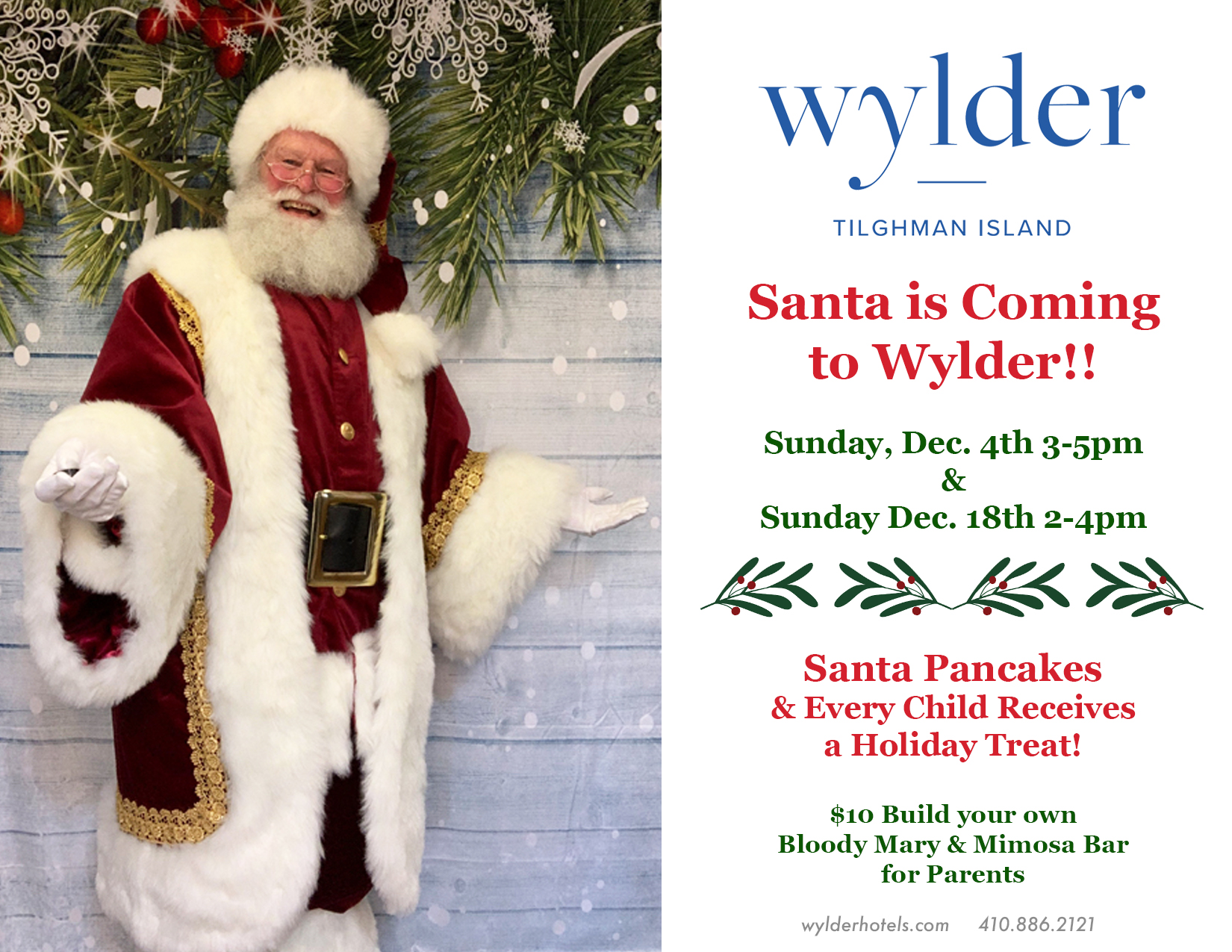 Santa is coming to wylder 2022 copy | wylder hotels