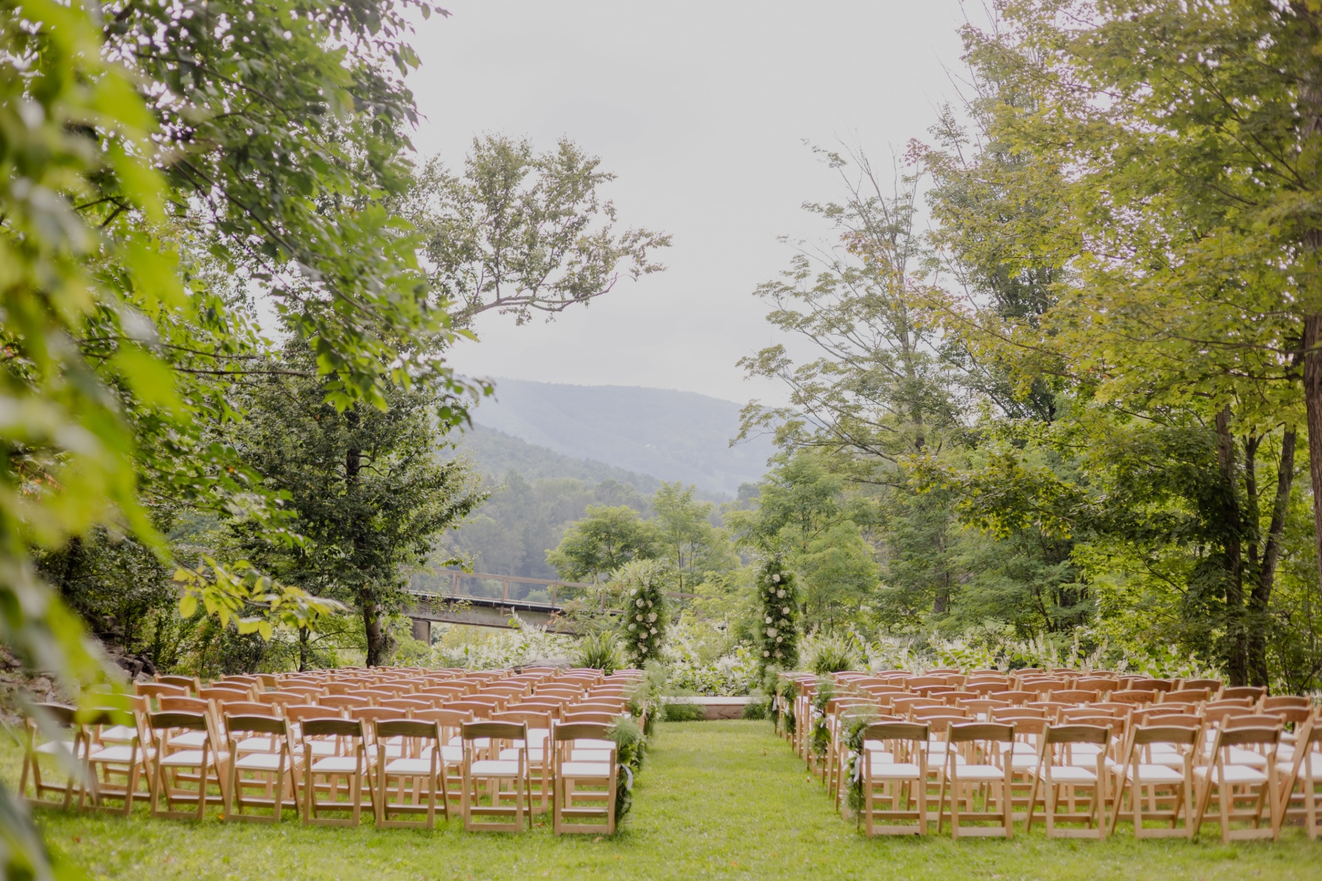 Windham weddings 2 Wylder windham yard wedding setup