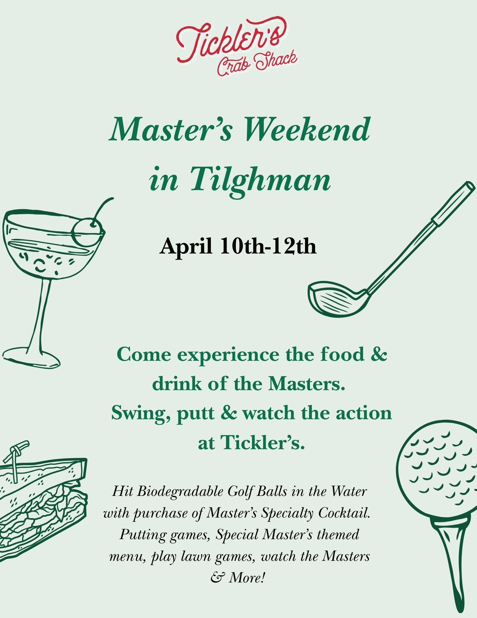 Master's weekend in tilghman 2 Copy of masters weekend in tilghman 3 | wylder hotels